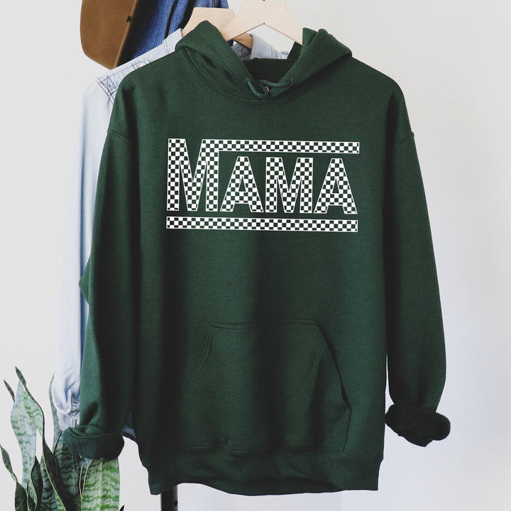 Checkered Retro Mama Sweatshirt,First Mothers Day Gift