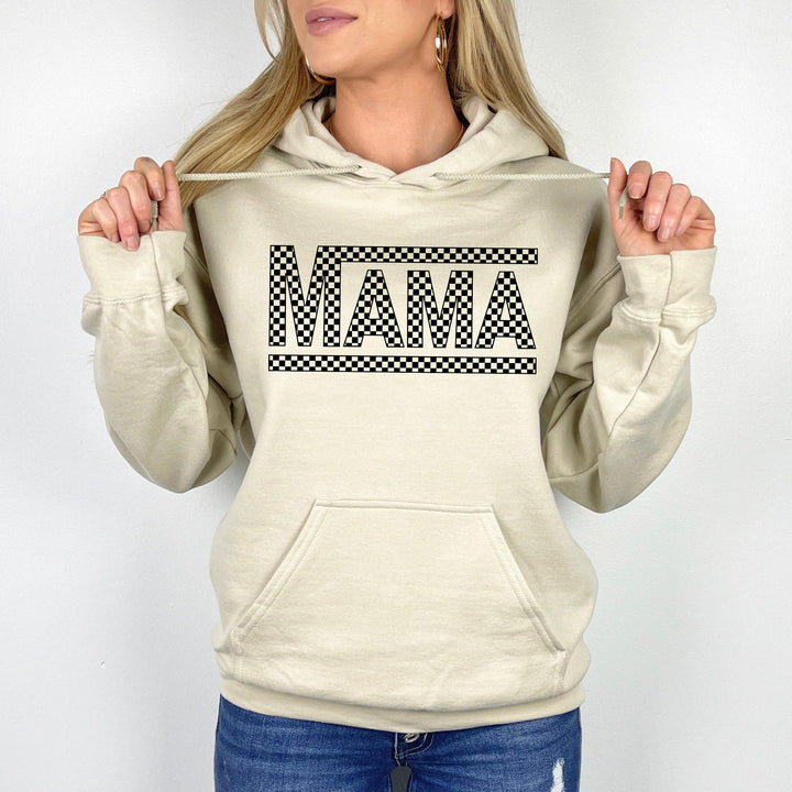 Checkered Retro Mama Sweatshirt,First Mothers Day Gift