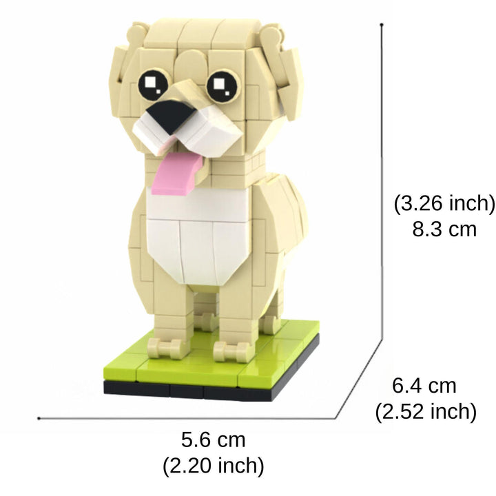 Custom Pet Brick Figure - Personalized Pet Lego Gift, Custom Pet Mini Figure from Photo, Unique Pet Lover Gift, Custom Pet Memorial - Feline