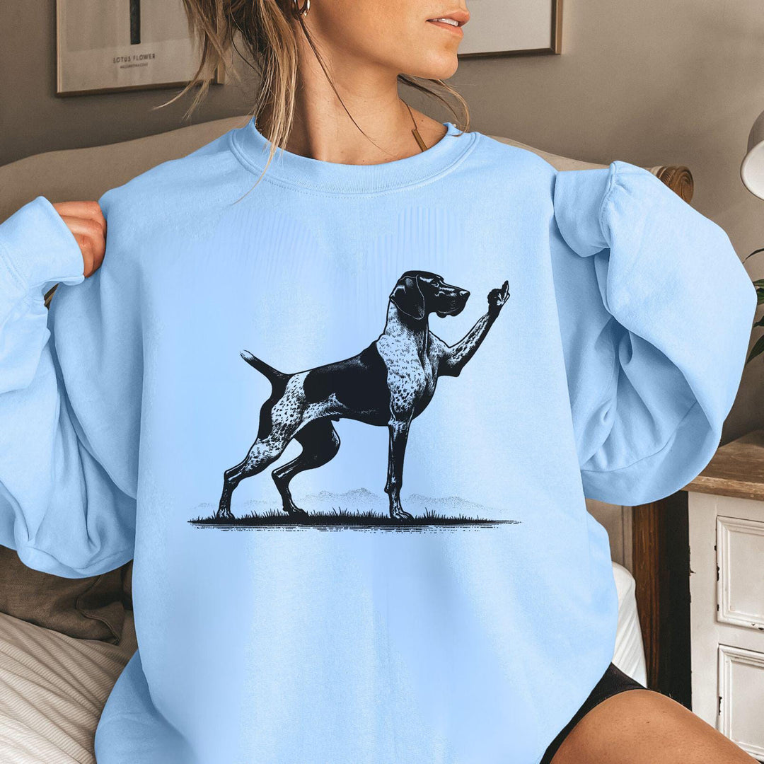Rude Black Pointer  Sweatshirt
