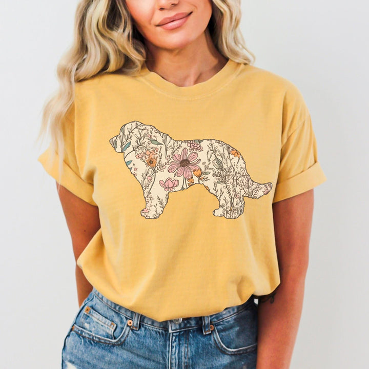 Personalized Dog Name, Wildflowers German Pointer Crewneck