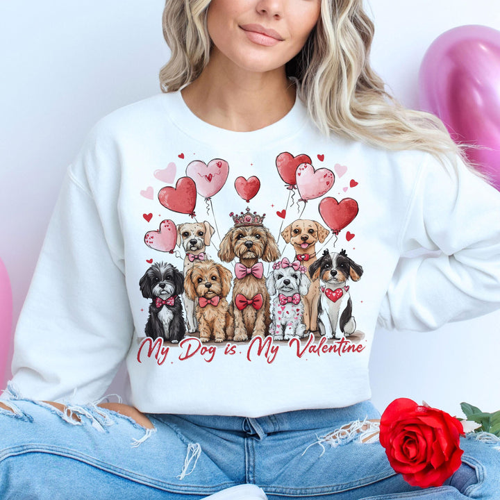 Dog Owner Valentines sweatshirt