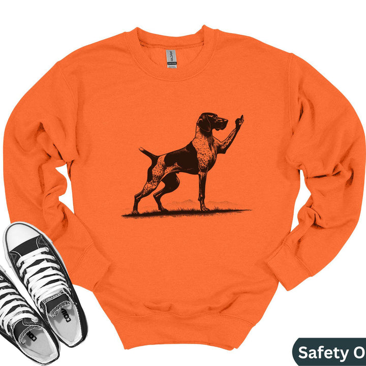 Rude Black Pointer  Sweatshirt