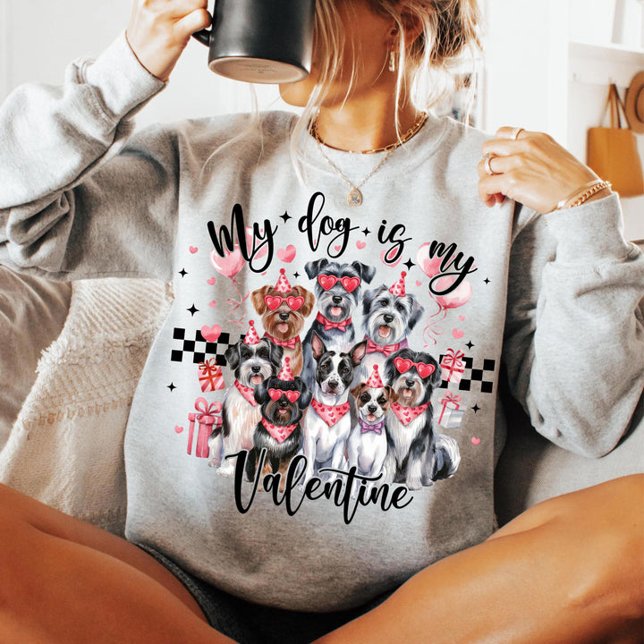 Dog Owner Valentines sweatshirt