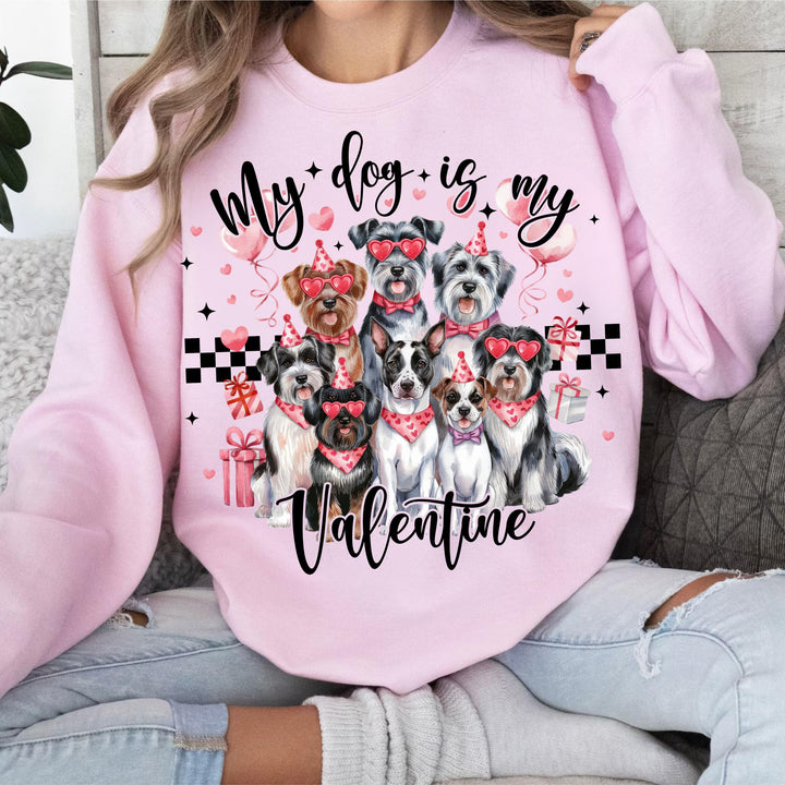 Dog Owner Valentines sweatshirt