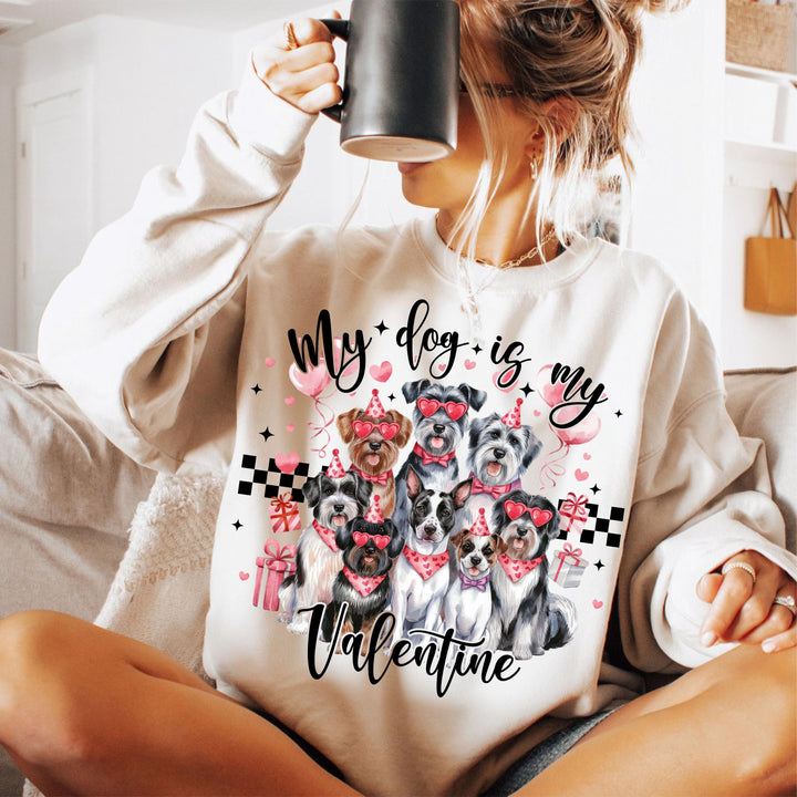 Dog Owner Valentines sweatshirt