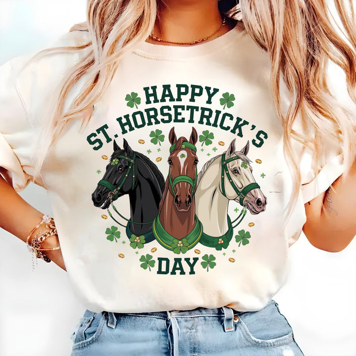 St Patrick's Day Horse Lover Lucky Sweatshirt