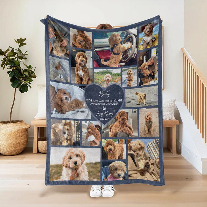 Personalized Memorial Gift For Loss Of Dog, Custom Loss of Pet Sympathy Gift