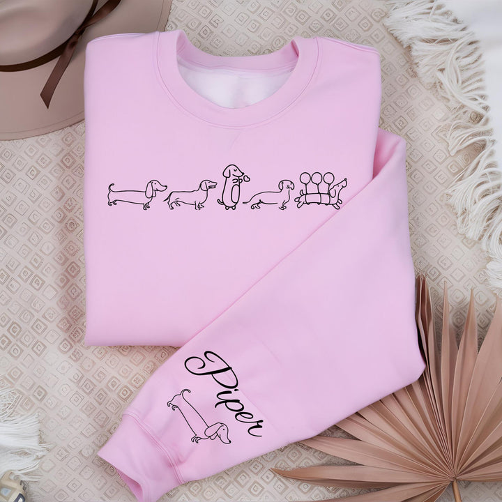 Personalized Dachshund Mom Sweatshirt