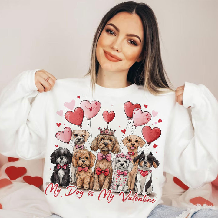 Dog Owner Valentines sweatshirt