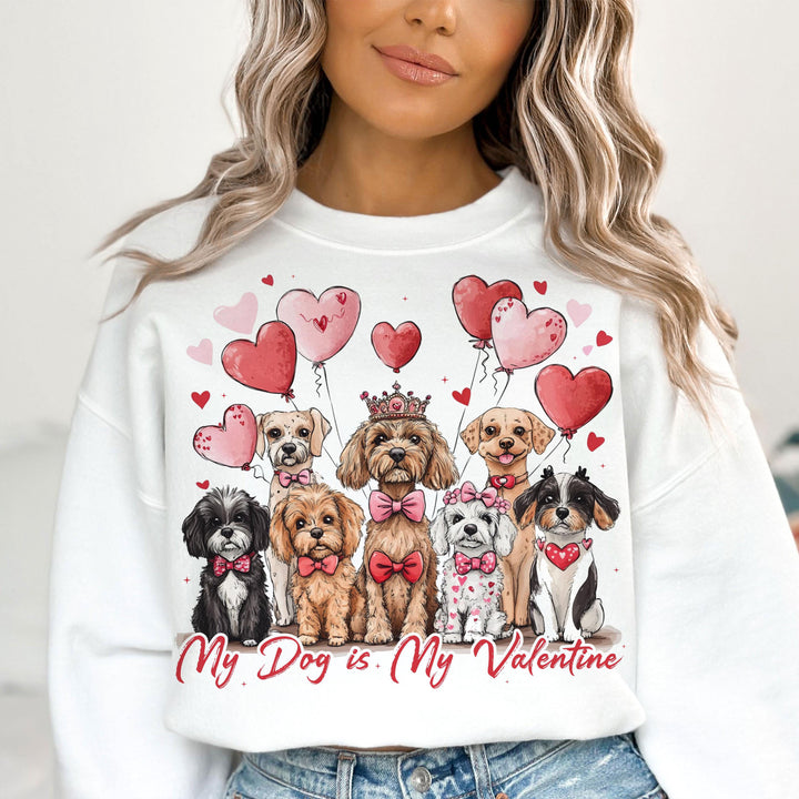 Dog Owner Valentines sweatshirt