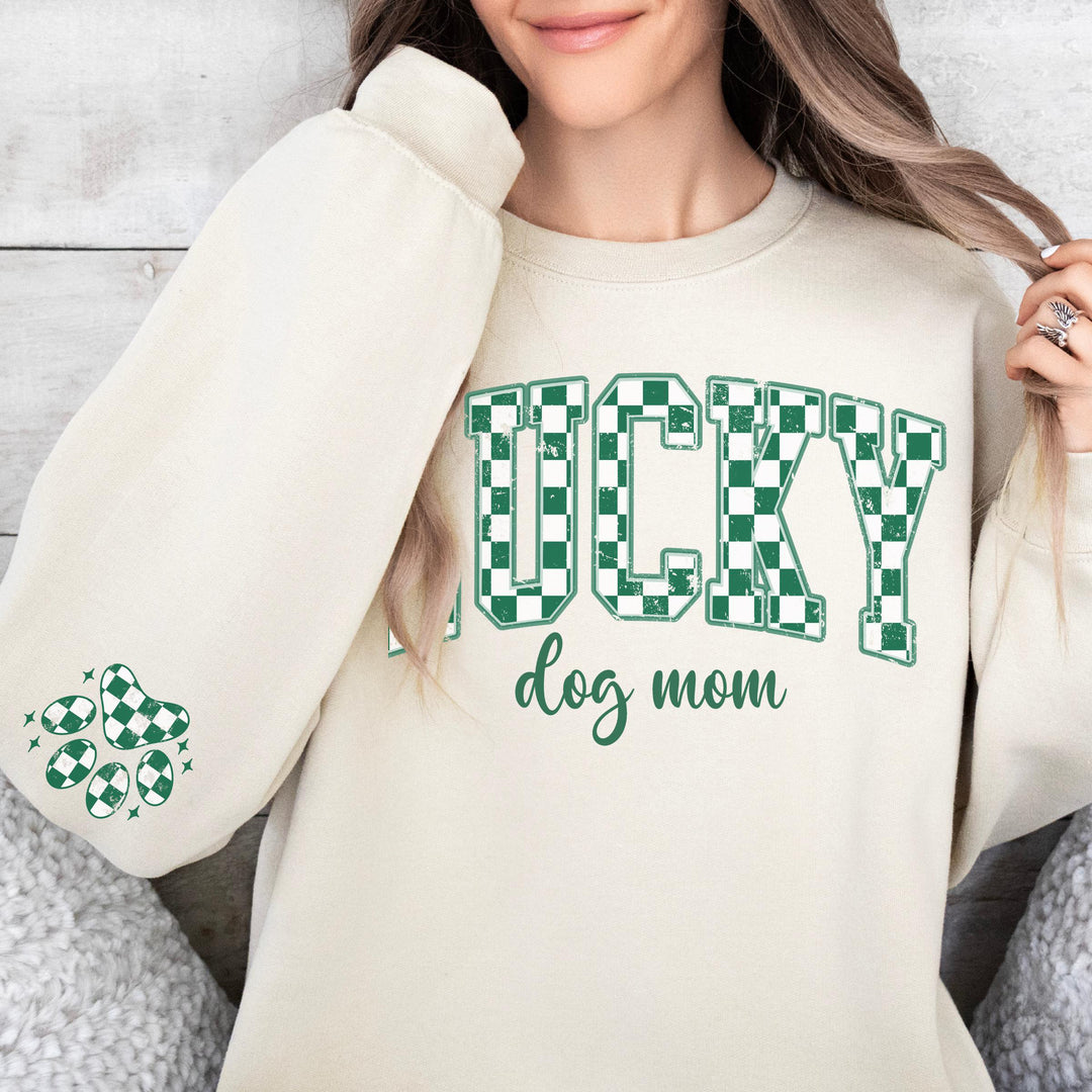 Dog Mom St. Patrick's Day Sweatshirt