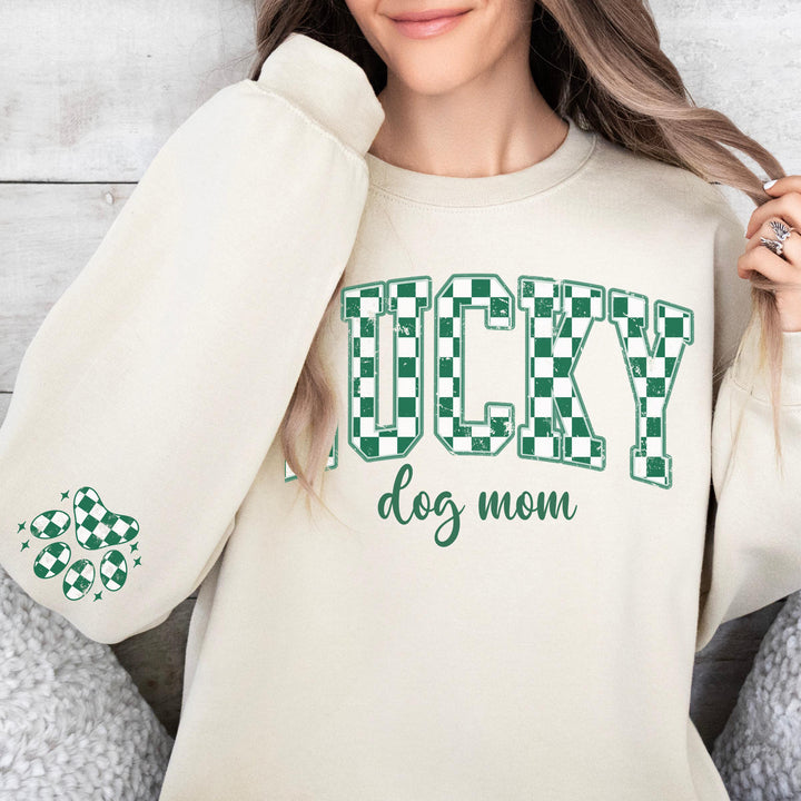 Dog Mom St. Patrick's Day Sweatshirt