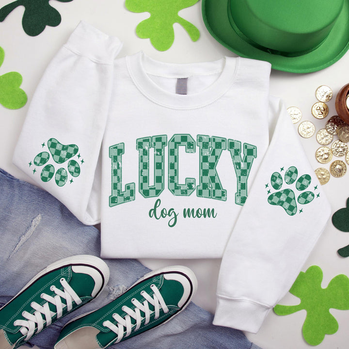 Dog Mom St. Patrick's Day Sweatshirt