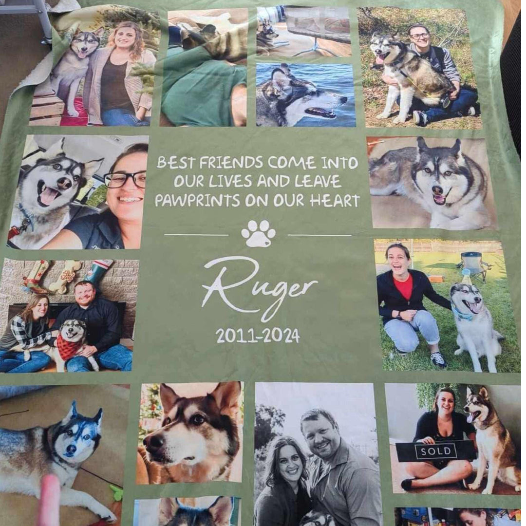 Personalized Memorial Gift For Loss Of Dog, Custom Loss of Pet Sympathy Gift