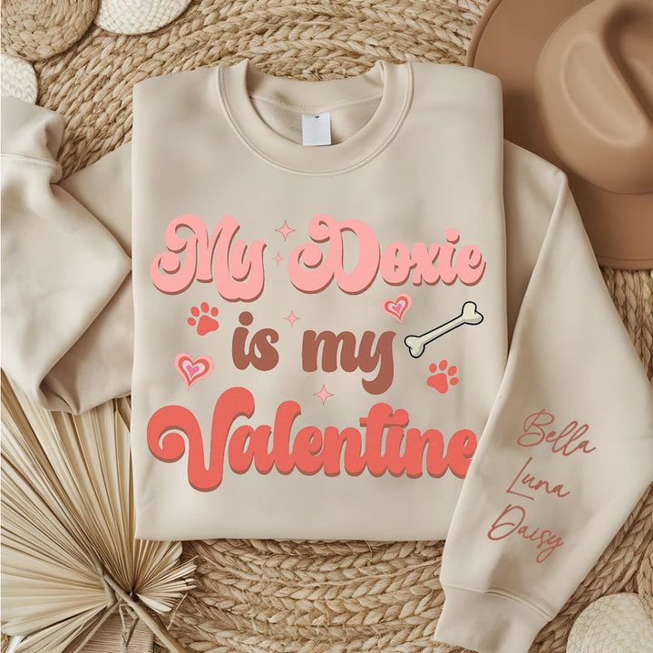 My Doxie is My Valentine Sweater