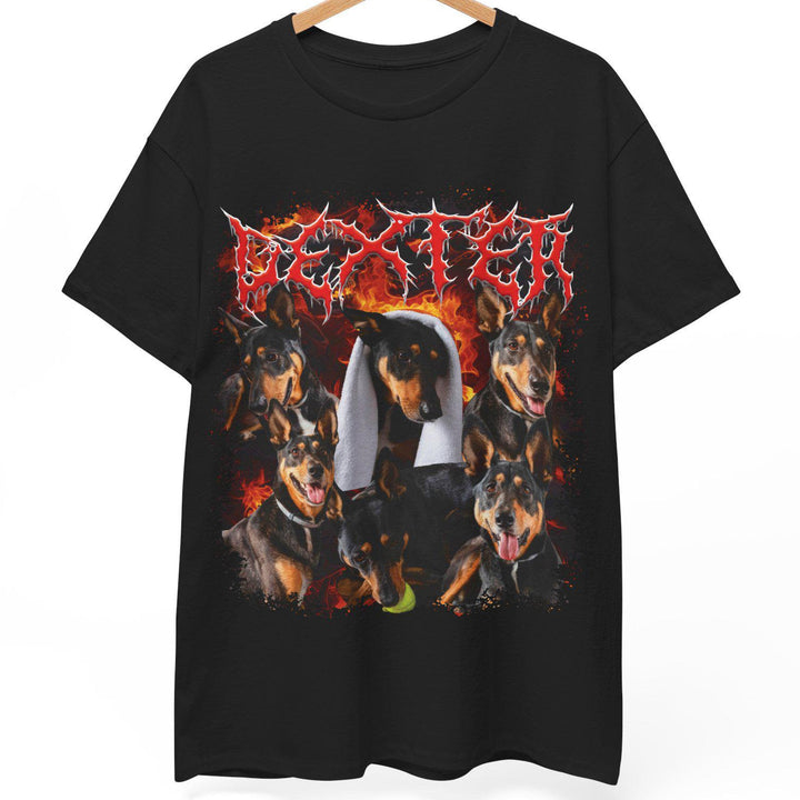 Custom Bootleg Pet Shirt, Funny Pet Gift, Black Metal Custom Shirt