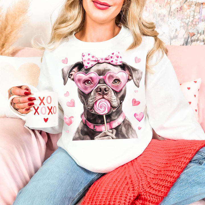 Goldendoodle Sublimation Shirt Design Pink Dog Coquette Bow sweatshirt