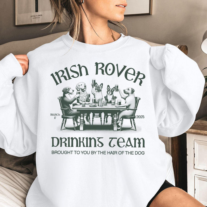 Vintage Drinking Sweatshirts St Patricks Day Irish Sweatshirt