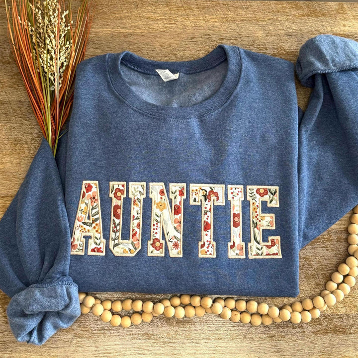 Custom Mama  Embroidered Sweatshirt
