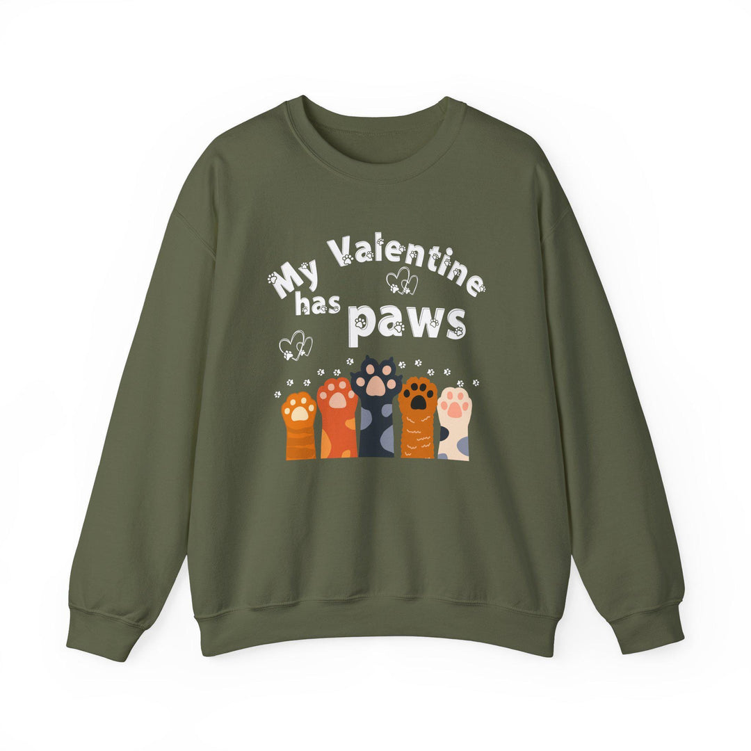 My Valentine Has Paws Sweater, Pet Owner Sweater