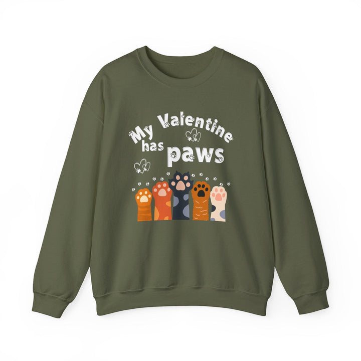 My Valentine Has Paws Sweater, Pet Owner Sweater