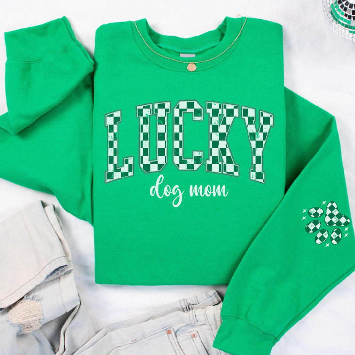 Dog Mom St. Patrick's Day Sweatshirt
