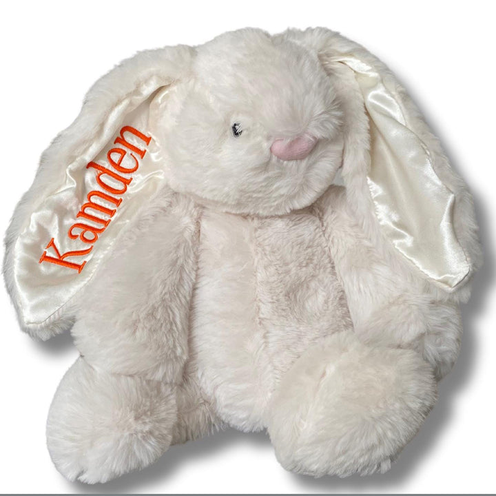 Personalized Bunny - Embroidered name on Bunny