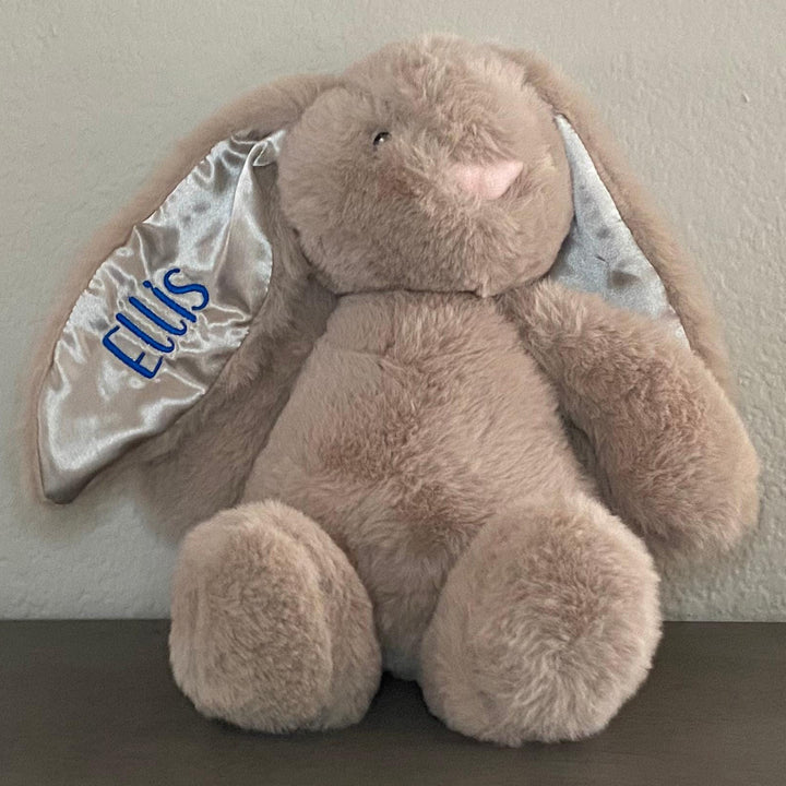 Personalized Bunny - Embroidered name on Bunny