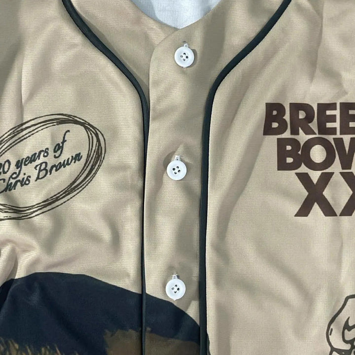 Personalized Chris Brown Jersey, Breezy Bowl XX Shirt
