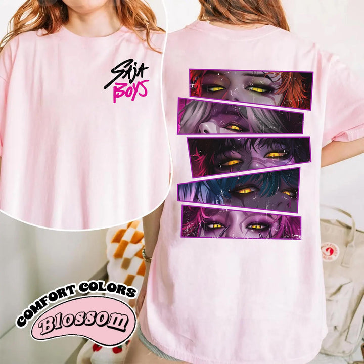 Saja Boys 2 Slide Comfort Shirt, Saja Boys Boy Band Shirt