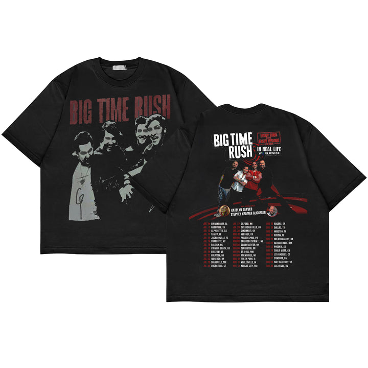 Big Time Rush In Real Life Worldwide Tour Two-Sided Shirt