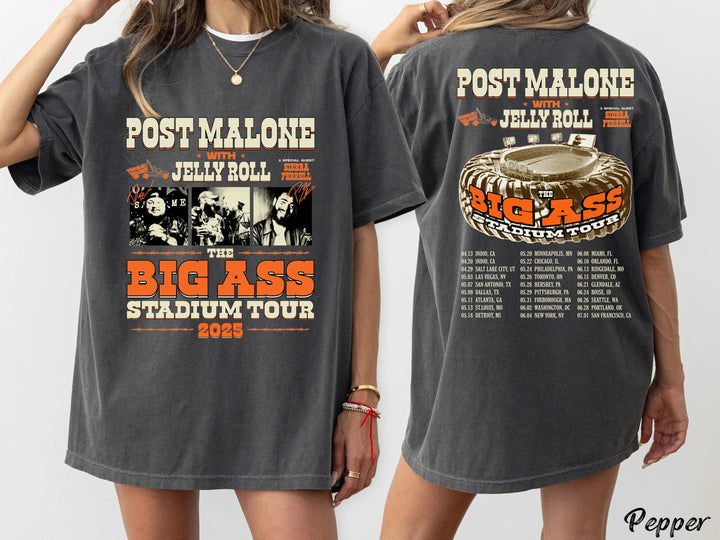 Post Malone Tour Shirt, Big Ass Stadium Tour shirt