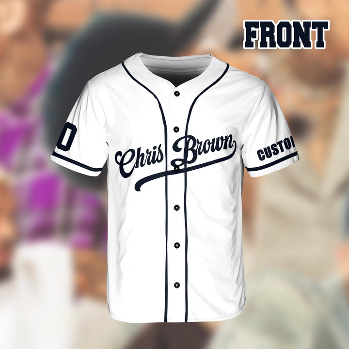 Personalized Chris Brown Jersey, Chris Brown Breezy Bowl XX Baseball Jersey, Breezy Bowl XX Shirt, Chris Brown Shirt, Breezy Bowl 2025 Tee