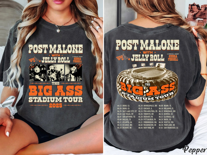 Post Malone Tour Shirt, Big Ass Stadium Tour shirt