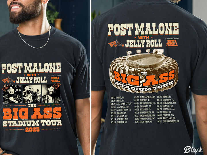 Post Malone Tour Shirt, Big Ass Stadium Tour shirt
