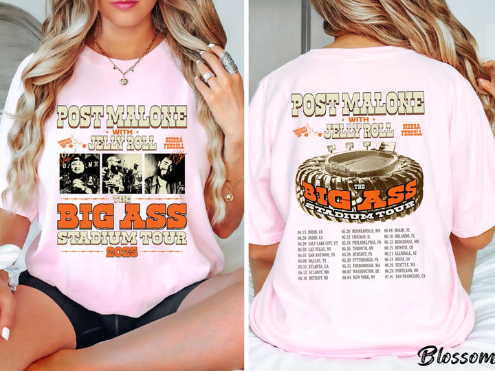 Post Malone Tour Shirt, Big Ass Stadium Tour shirt