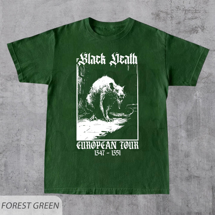 Black Death European Tour Vintage Graphic T-Shirt