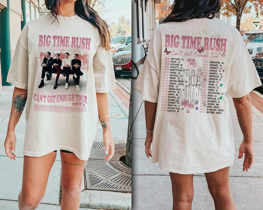 Big Time Rush retro Gift for Men Women T-Shirt