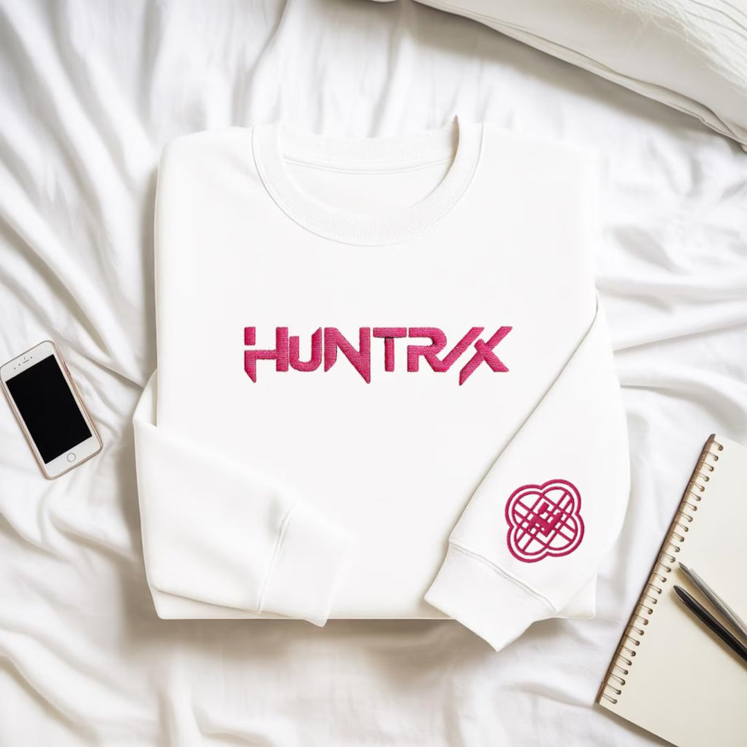 Kpop Hunters  Embroidered Sweatshirt – Rumi Mira Zoey Pullover
