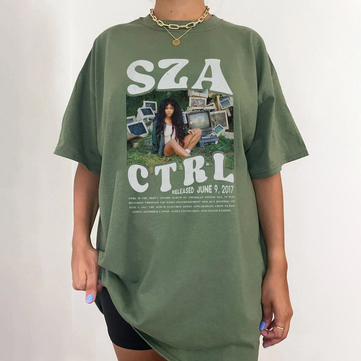 PersonalizedSZA Ctrl Unisex T-Shirt, SZA Hoodie, Sza Ctrl Fan Shirt, Sza Good Days