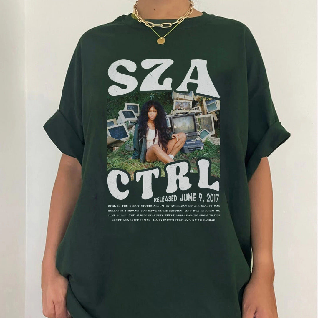 PersonalizedSZA Ctrl Unisex T-Shirt, SZA Hoodie, Sza Ctrl Fan Shirt, Sza Good Days