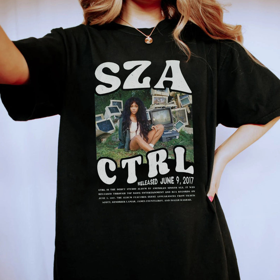 PersonalizedSZA Ctrl Unisex T-Shirt, SZA Hoodie, Sza Ctrl Fan Shirt, Sza Good Days