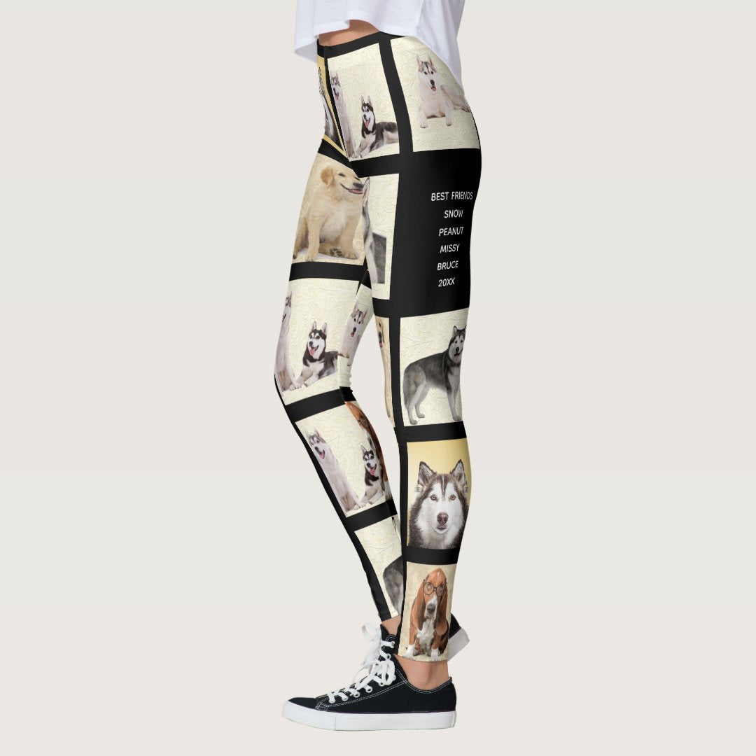 Customize Your 9 Photo Template Leggings