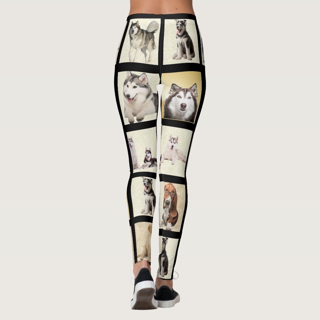 Customize Your 9 Photo Template Leggings