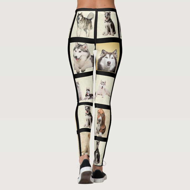 Customize Your 9 Photo Template Leggings